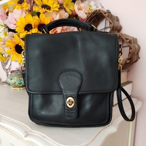 Vintage 80s Coach Station Willis Crossbody Purse